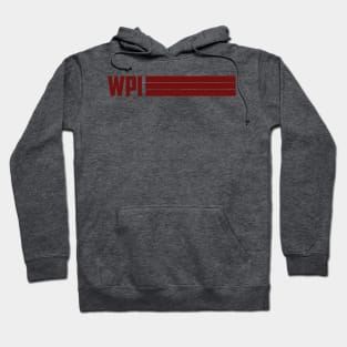 WPI Retro Stripe Hoodie